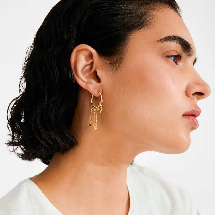 Pilgrim MYLAN Earrings Gold-Plated