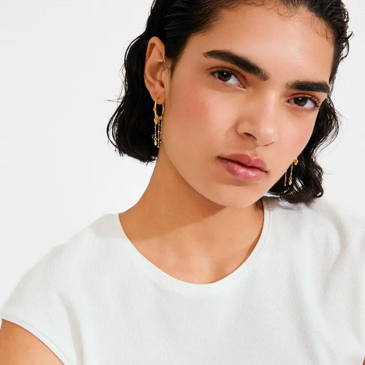 Pilgrim MYLAN Earrings Gold-Plated