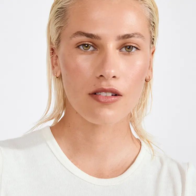 Pilgrim ARIELLA Hoop Earrings 2-in-1 set Gold-Plated