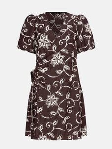 Ydence Dress Saphira Dark Brown