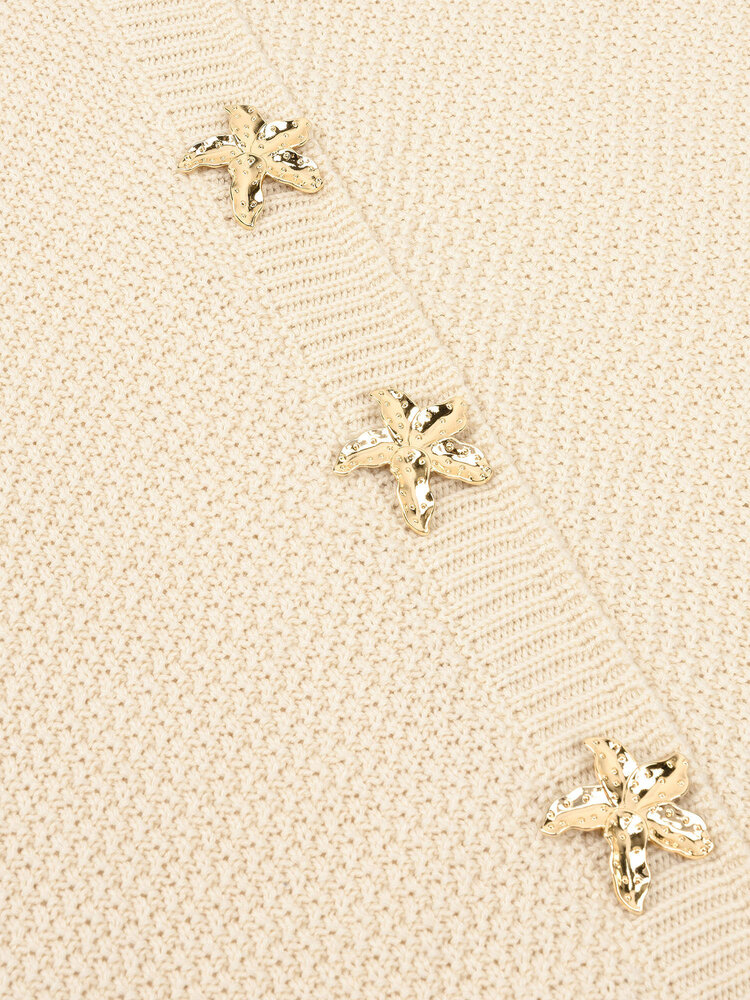 Ydence Knitted Top Mona Ecru