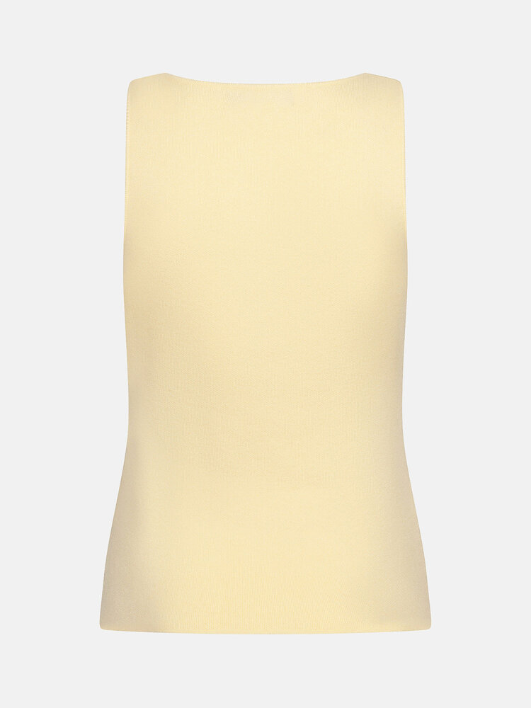Ydence Knitted Top Mella Soft Yellow