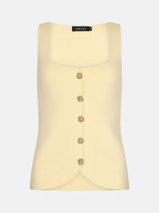 Ydence Knitted Top Mella Soft Yellow