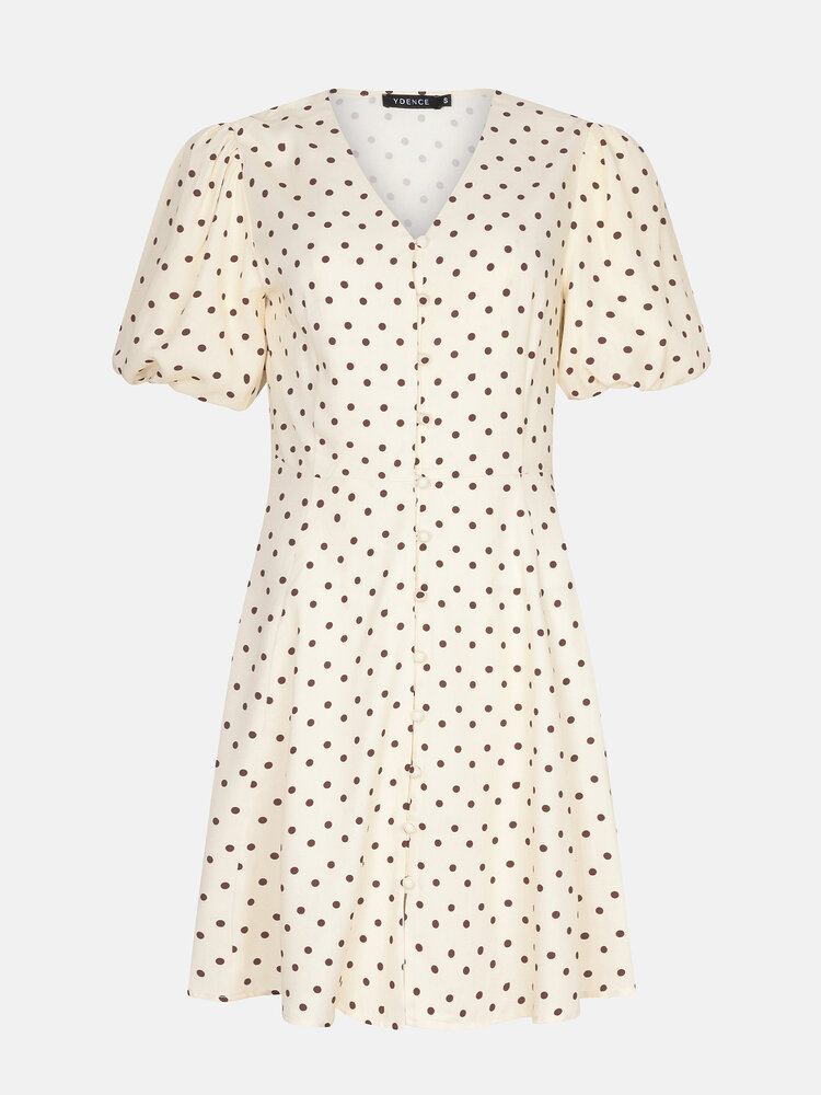 Ydence Dress Amaya Ecru