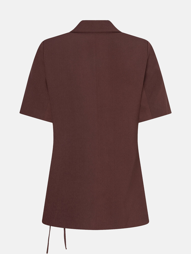 Ydence Blazer Lucille Dark Brown