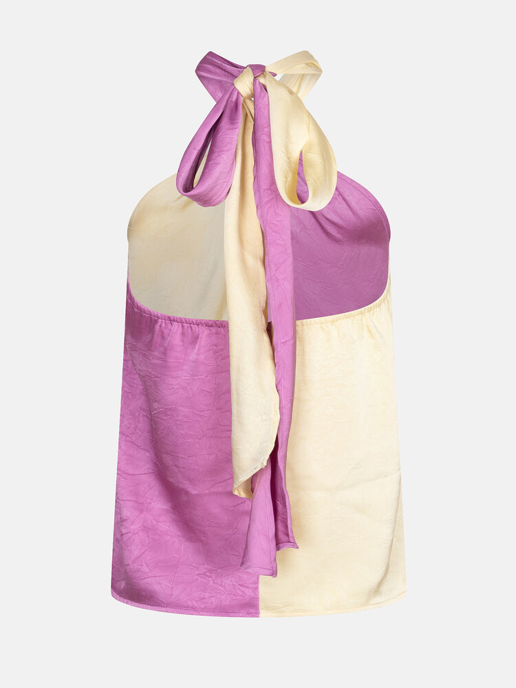 Ydence Top Odessa Soft Yellow/Pink Purple