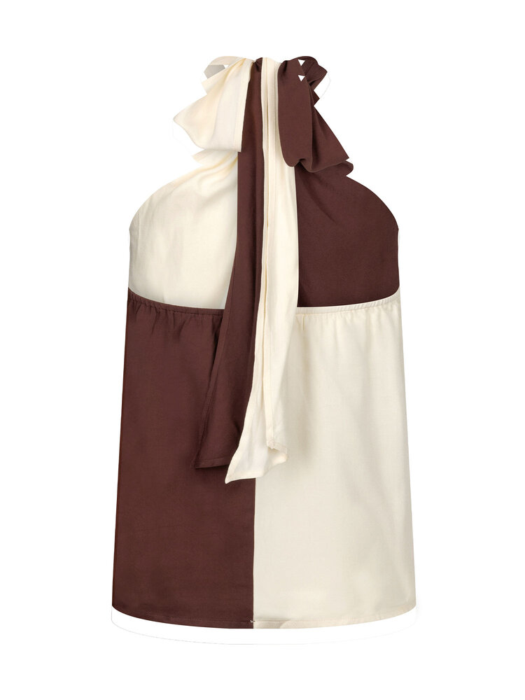 Ydence Top Odessa Brown/Ecru