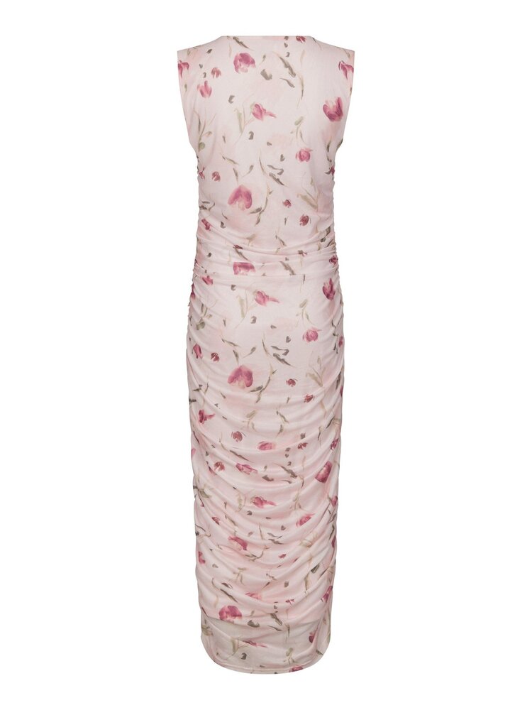 Neo Noir Corilina Artist Mesh Dress Light Pink