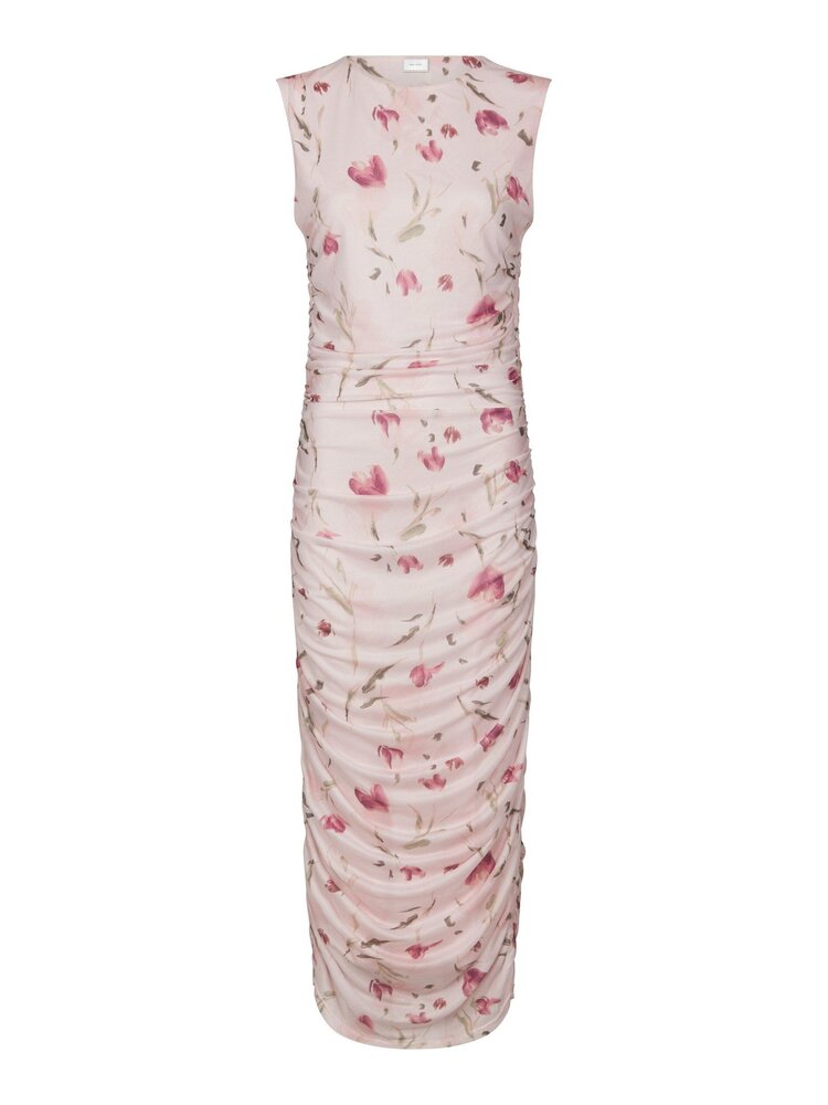 Neo Noir Corilina Artist Mesh Dress Light Pink
