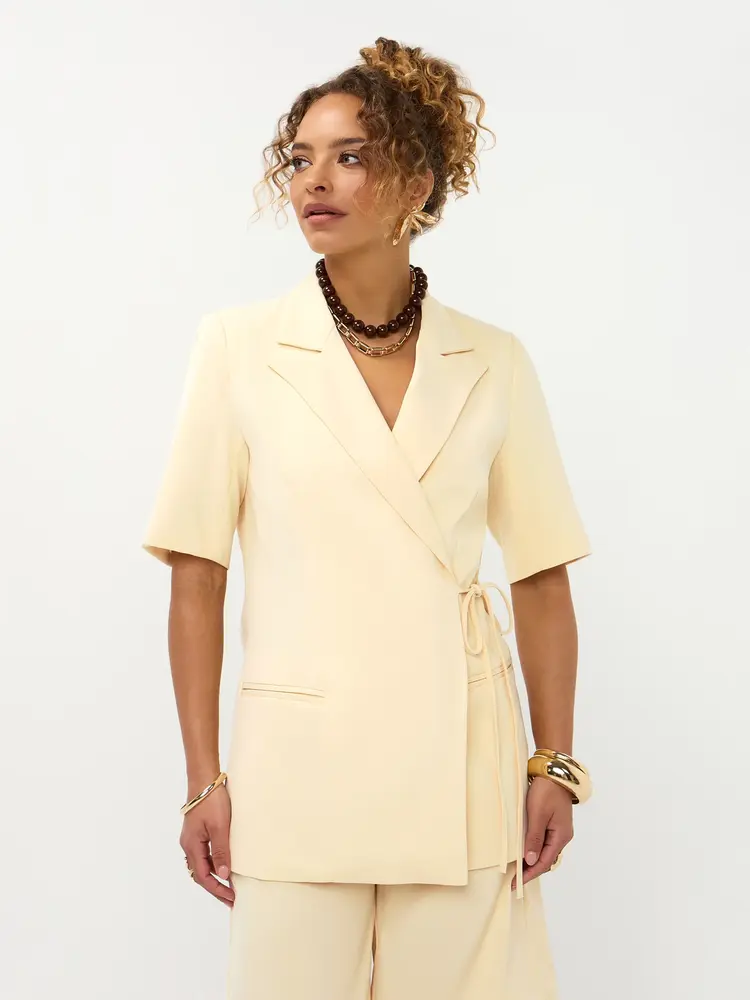Ydence Blazer Lucille Soft Yellow