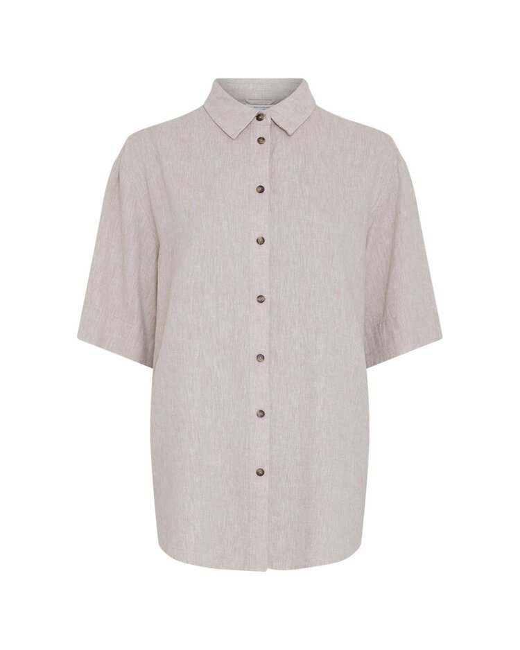 MSCH Viana Ginia 3/4 Shirt Sand Melange