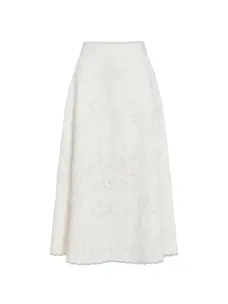 Rouge Edit Ameline HW Ankle Skirt/1 Cloud Dancer