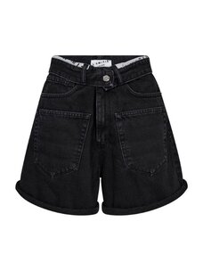 Haute L'Amitié Flip Waist Shorts Black