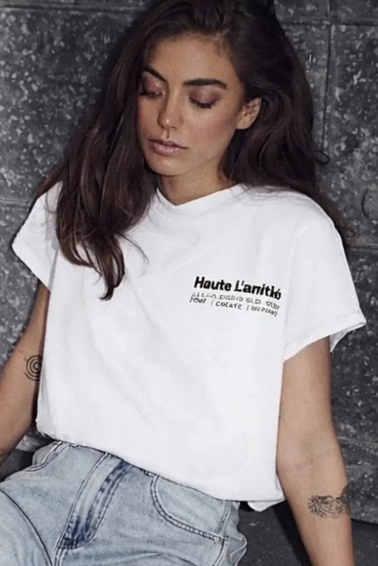 Haute L'Amitié Noma NS Balloon Tee White