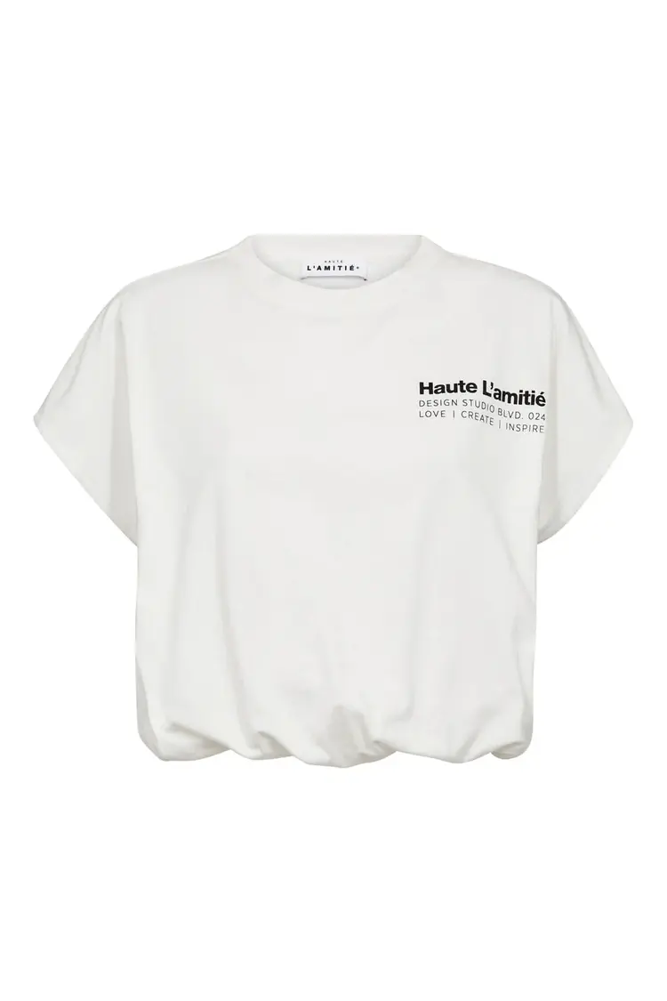 Haute L'Amitié Noma NS Balloon Tee White