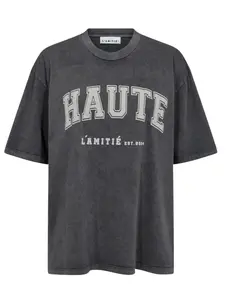 Haute L'Amitié Noma Acid Haute Tee Black Acid Wash