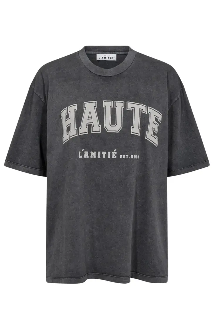 Haute L'Amitié Noma Acid Haute Tee Black Acid Wash