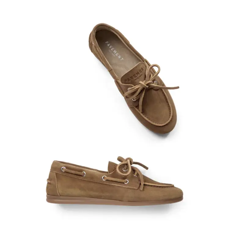 Pavement Pamarin Taupe Suede