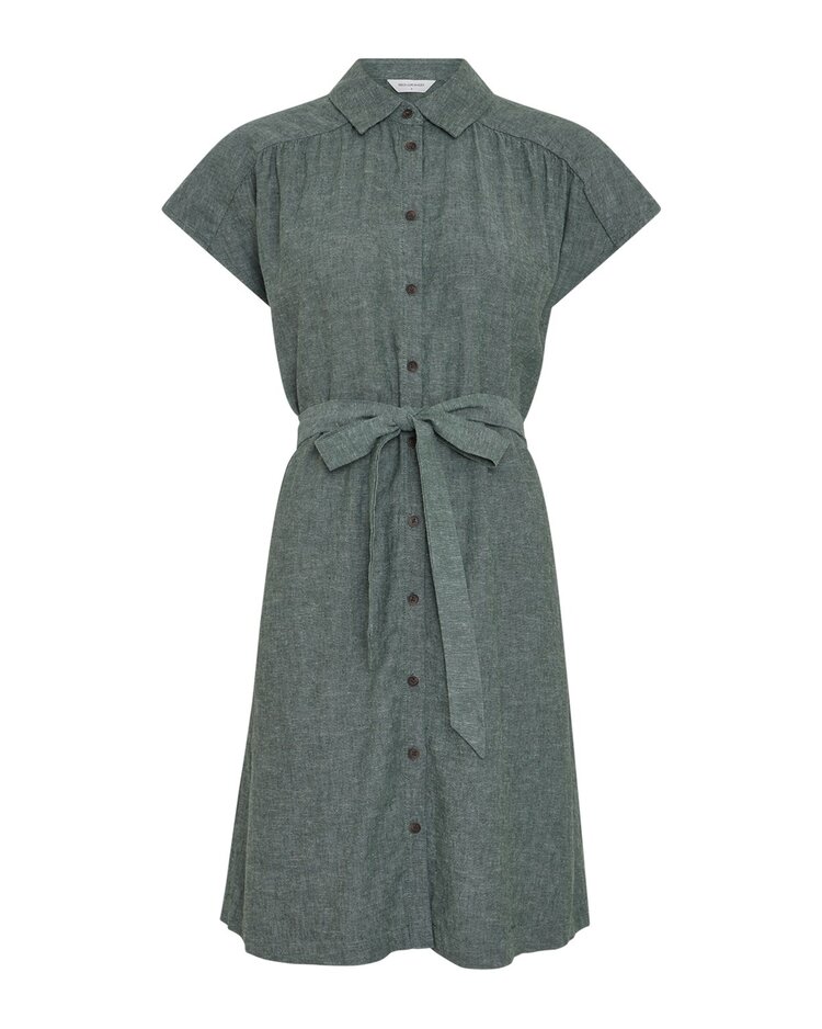 MSCH Viana SS Shirt Dress Laurel W Mel