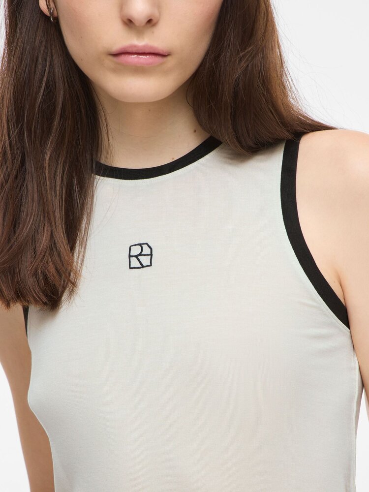 Rouge Edit Esme S/L Tank Top/1 Birch/ Meteorite