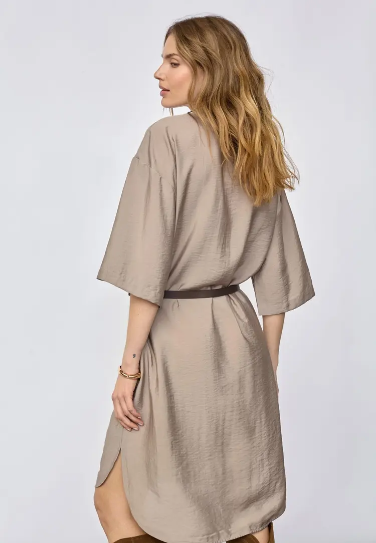 Co'Couture CallumCC Pleat Tunic V-Dress