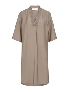 Co'Couture CallumCC Pleat Tunic V-Dress
