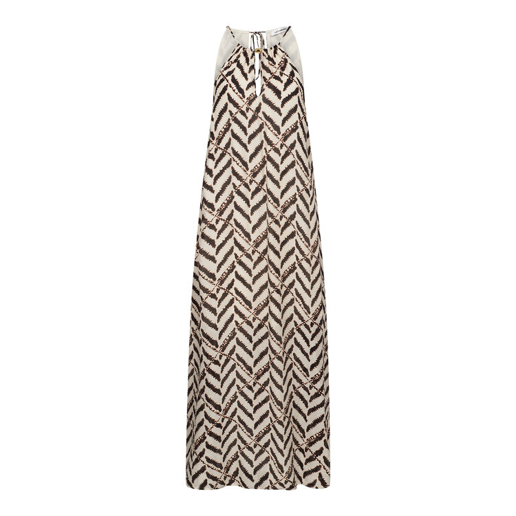Co'Couture MemphisCC Halter Dress Off White