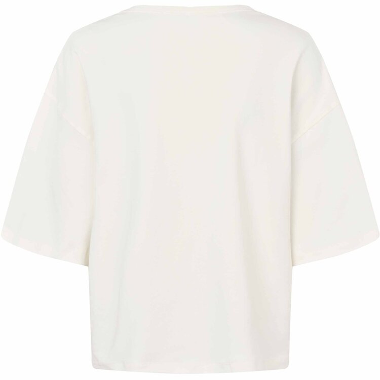 Soft Rebels Hella Wide T-Shirt Gots Snow White
