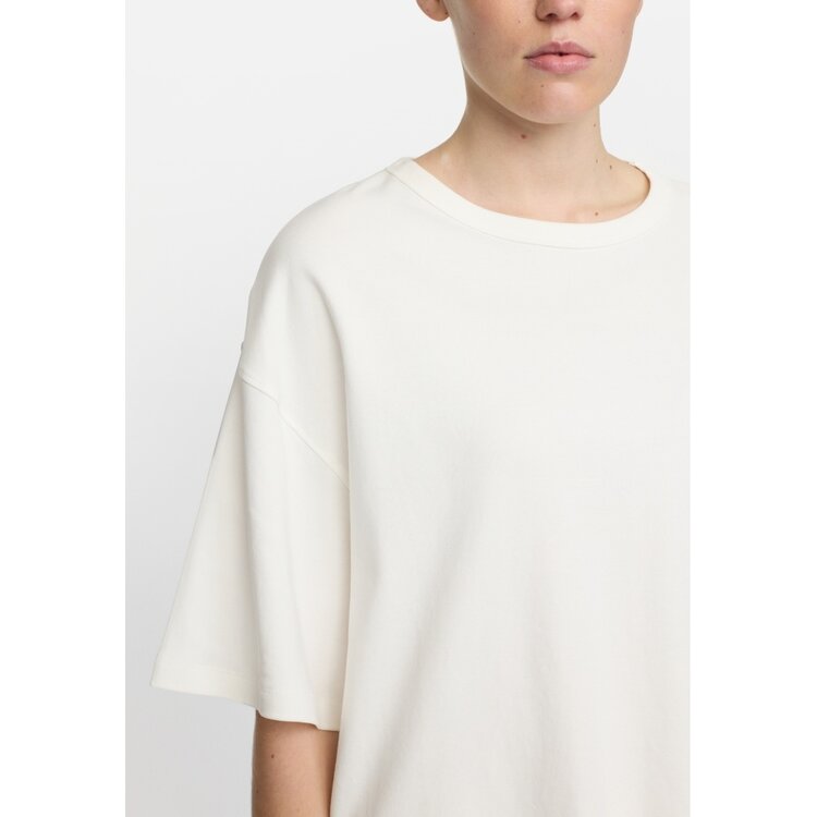 Soft Rebels Hella Wide T-Shirt Gots Snow White