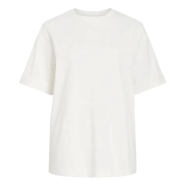 Rouge Edit Naomi Mae 2/4 O-Neck Oversized Tee Cloud Dancer