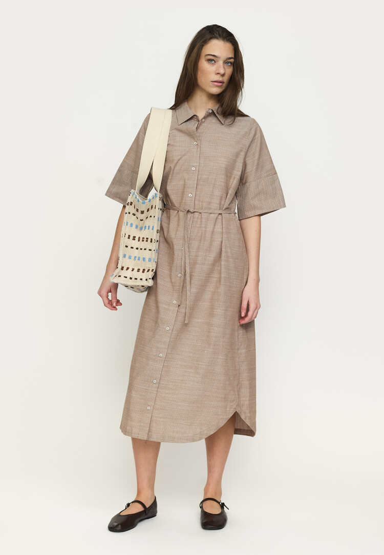 Soft Rebels Ebbi Shirt Dress Bison