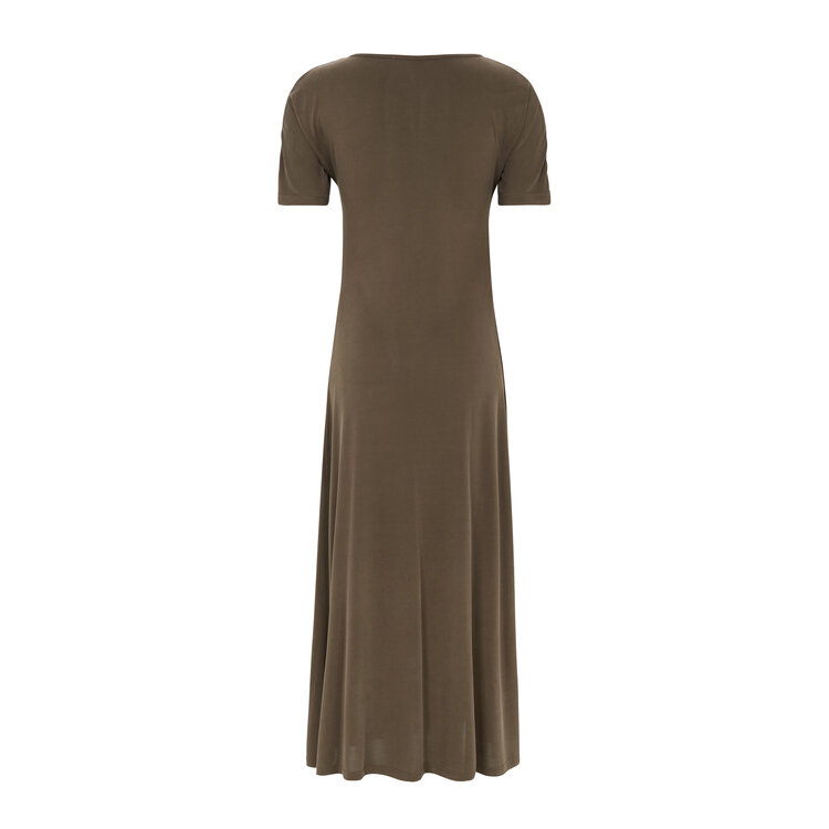 Soft Rebels Ella Drape Dress Slate
