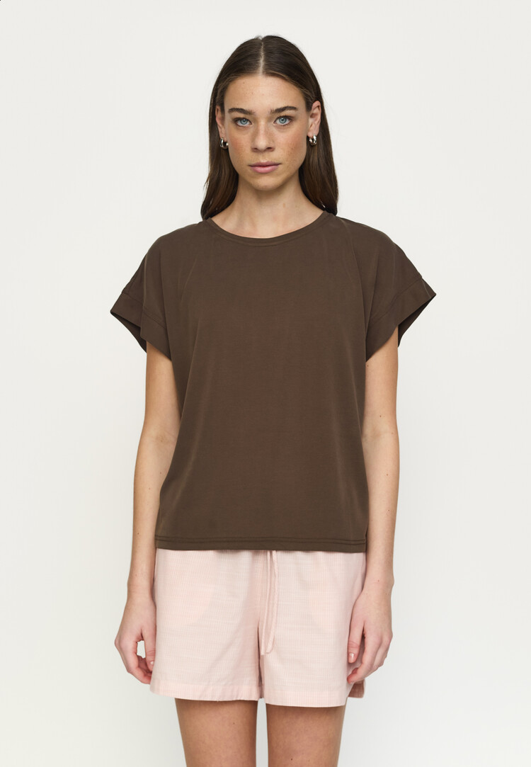 Soft Rebels Ella Boxy T-Shirt Slate