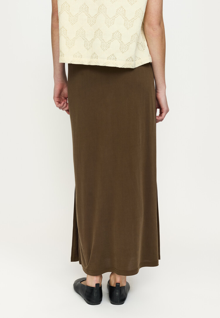 Soft Rebels Ella Midi Skirt Slate