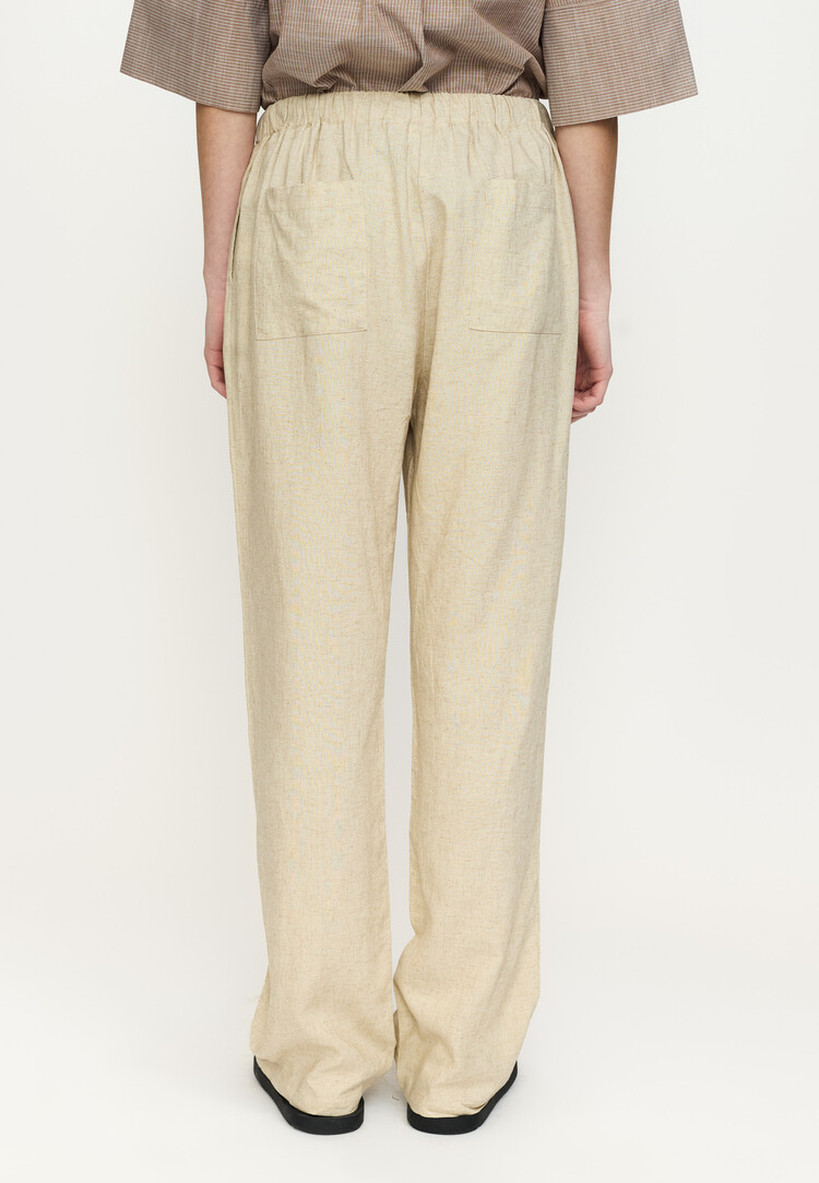Soft Rebels Yindi Pant Ecru Melange