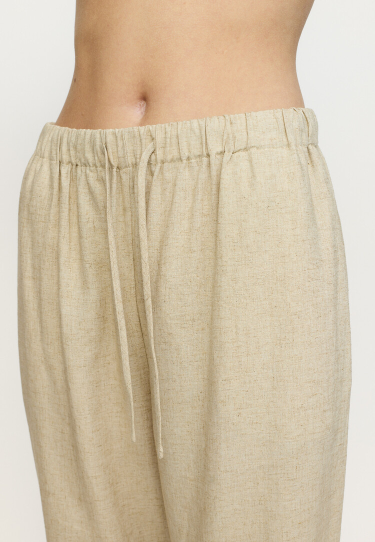 Soft Rebels Yindi Pant Ecru Melange