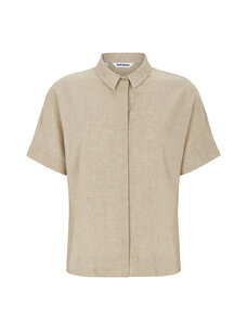 Soft Rebels Yindi Freedom SS Shirt Ecru Melange