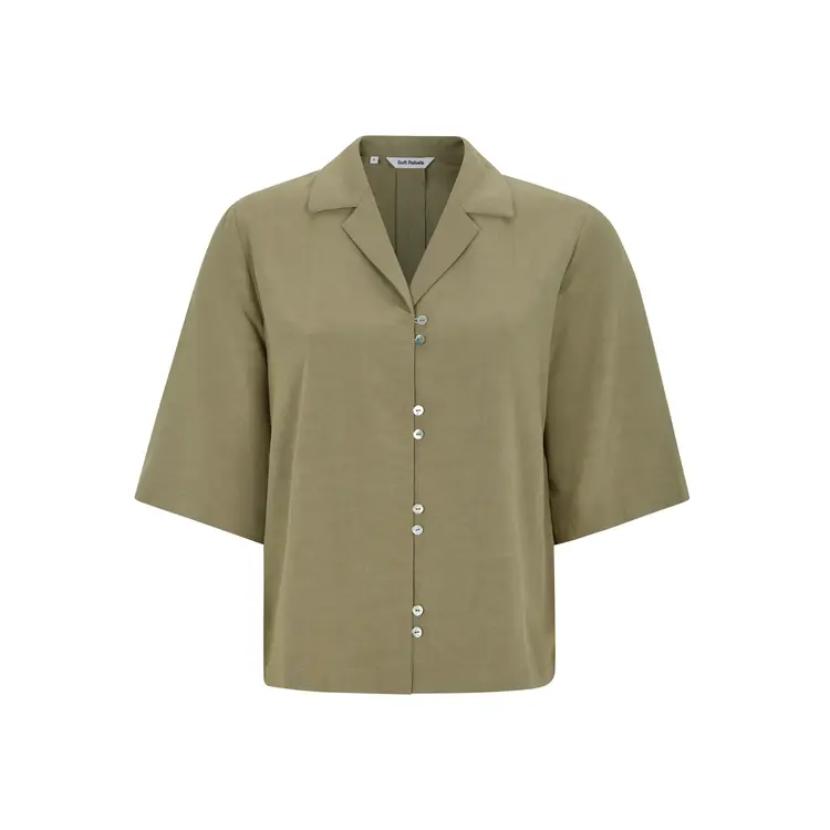 Soft Rebels Dale Shirt Covert Green