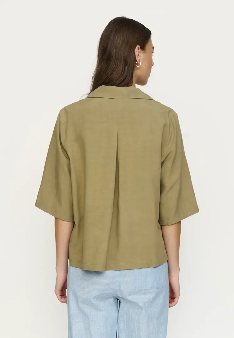 Soft Rebels Dale Shirt Covert Green