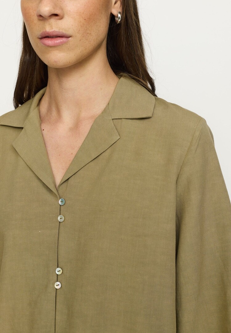 Soft Rebels Dale Shirt Covert Green