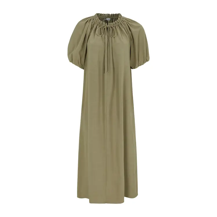 Soft Rebels Dale Midi Dress Covert Green
