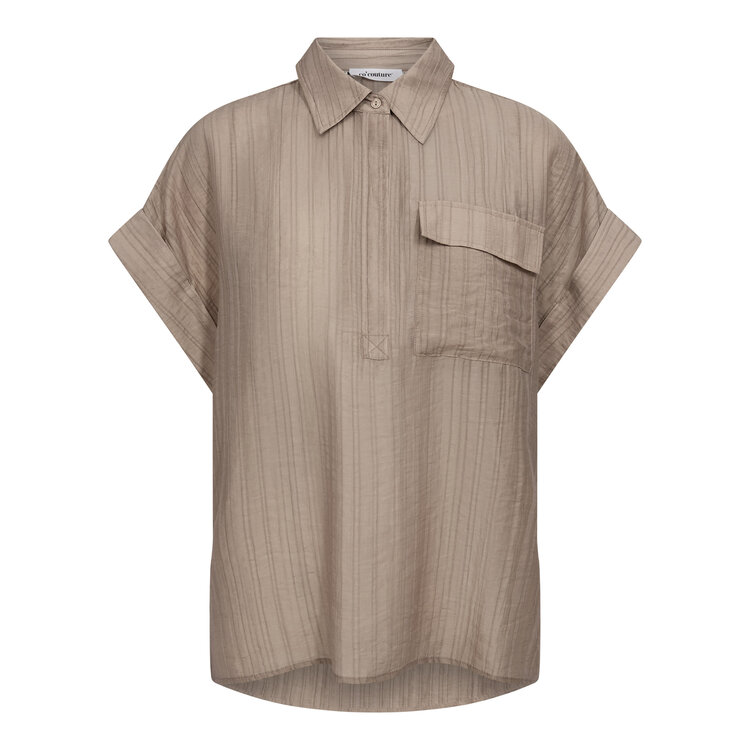 Co'Couture ReggieCC Top Taupe