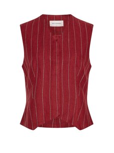 MSCH Claritte Waistcoat STP Rhubarb/B Sand