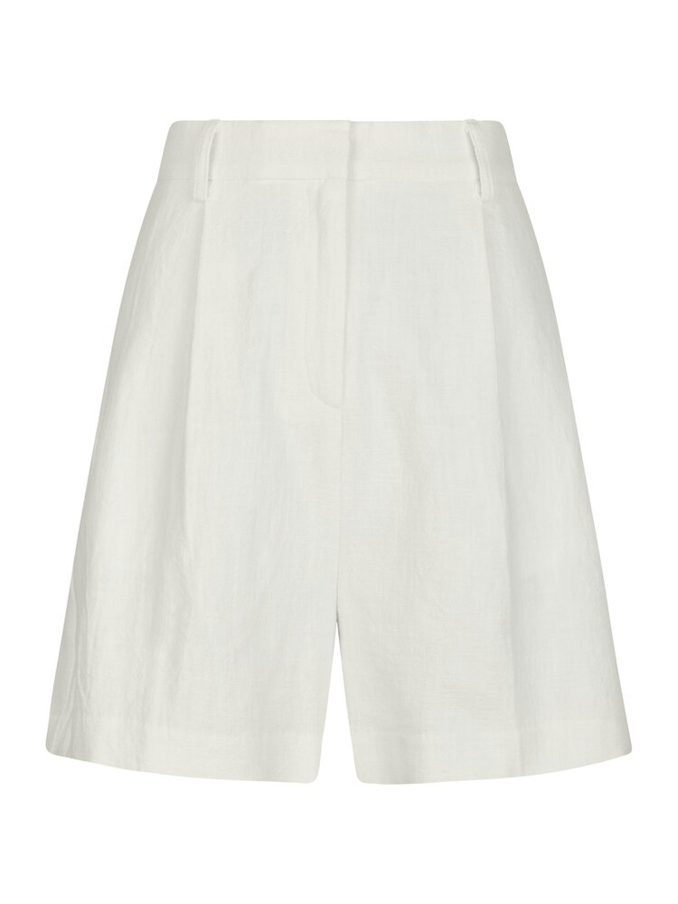 Neo Noir Sega Ramie Shorts Off White