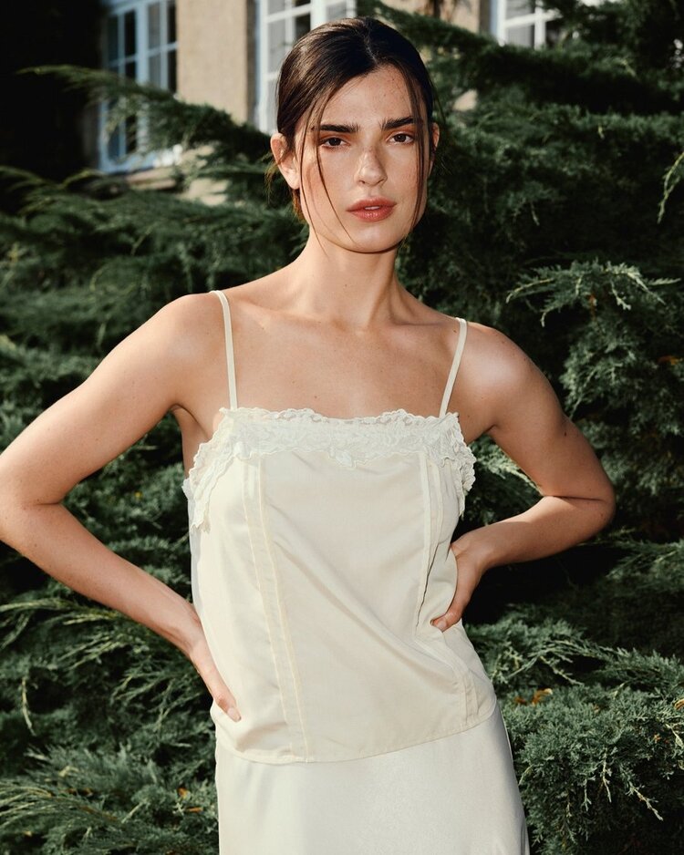 MSCH Theresa Singlet Bleached Sand