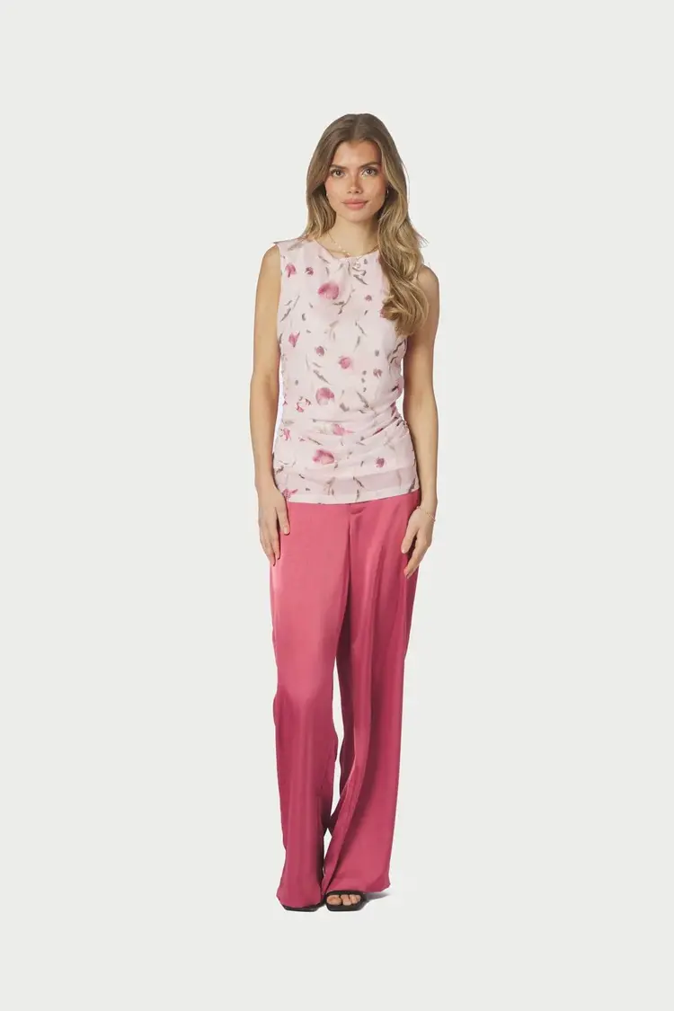 Neo Noir Liblana Artist Mesh Top Light Pink