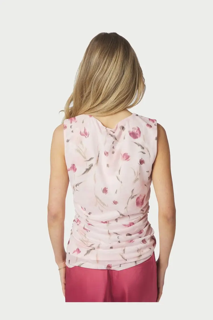 Neo Noir Liblana Artist Mesh Top Light Pink
