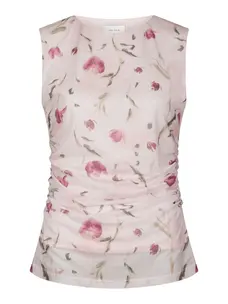 Neo Noir Liblana Artist Mesh Top Light Pink