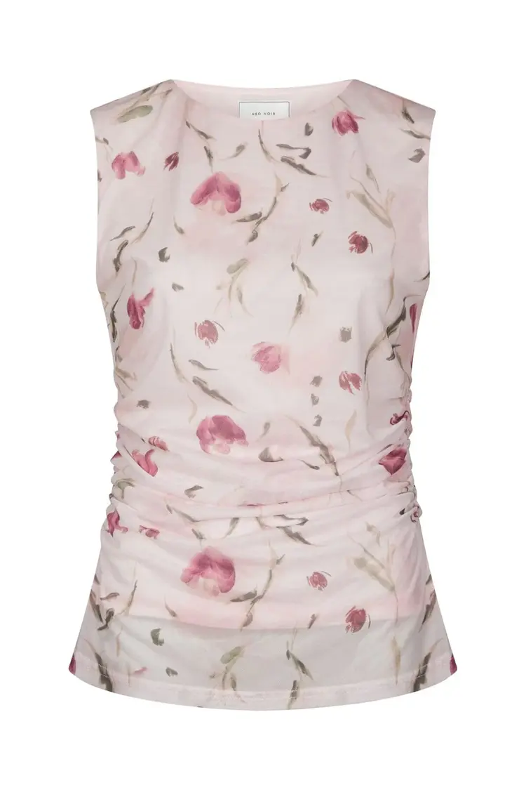 Neo Noir Liblana Artist Mesh Top Light Pink