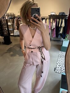 MSCH Franciska HW Pants Lotus Melange